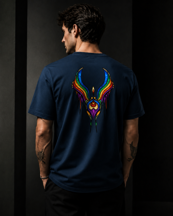 Glasswing Relic · Organic Cotton Wearable Art T-Shirt
