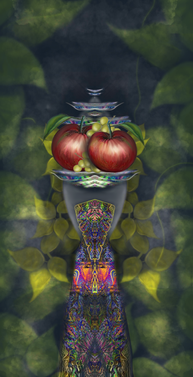 Dreamscape Fruits (Fructus Simniorum) by Carolyn Hammond — surreal fine-art fruit composition